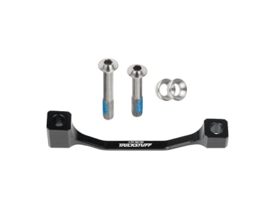 TRICKSTUFF Adapter PM-PM +20 mm with Titanium Bolts | PM 160-180 | black