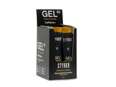 STYRKR Energy Gel GEL30 Caffeine Dual-Carb | 12 Bag Box