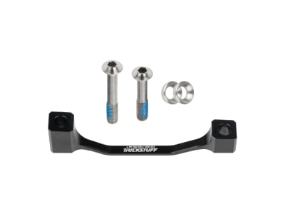 TRICKSTUFF Adapter PM-PM +23 mm with Titanium Bolts | PM180-203/200-223 | black