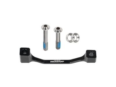 TRICKSTUFF Adapter PM-PM +20 mm with Titanium Bolts | PM 203-223 | black