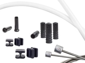 CAPGO Shift Cable Set Blue Line | Campagnolo Road | white