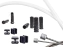 CAPGO Shift Cable Set Blue Line | Campagnolo Road | white