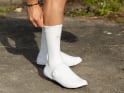 SPATZWEAR Overshoes Aquasokz Long | white L/XL (46-49)