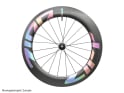 ZIPP Felgenaufkleberset 808 Silver Foil