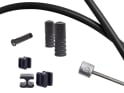 CAPGO Shift Cable Set Blue Line | SRAM / Shimano MTB 1-speed & E-bike mid-motor | black