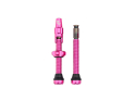 WOLF TOOTH Tubeless Valve Stem Kit / Clik Valve | 2 pcs. | pink 60 mm