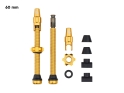 WOLF TOOTH Tubeless Valve Stem Kit / Clik Valve | 2 pcs. | gold 60 mm