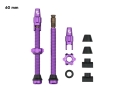 WOLF TOOTH Tubeless Valve Stem Kit / Clik Valve | 2 pcs. | ultraviolet purple 60 mm