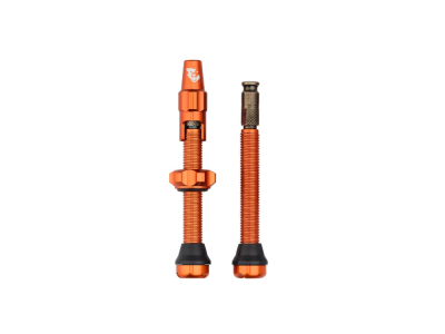 WOLF TOOTH Tubeless Ventile Stem Kit für Clik Valve | 2 Stk. | orange 44 mm