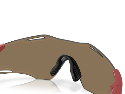 OAKLEY Sunglasses Cybr Zero Matte Iron Red | Prizm 24k