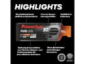 POWERBAR Black Line Energiegel Fuel Gel 30 Cola-Orange | 12 Beutel Box
