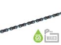 KMC pre-waxed Chain DLC12 Go Wax incl. Chain Lock | 12-speed | 126 links | Black-Celeste