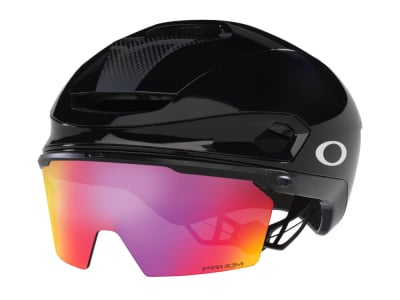 OAKLEY Fahrradhelm ARO7 Road MIPS twiceme | i.c.e. black gloss / prizm road