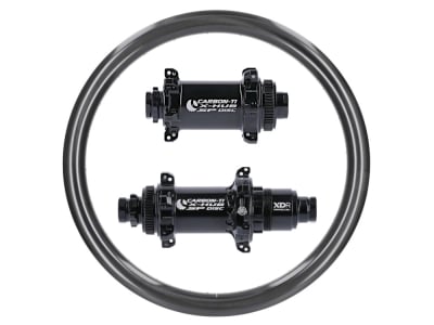 R2BIKE Wheelset 28" Disc GRV | Carbon-Ti Road Straightpull Center Lock Hubs | Light Bicycle Carbon Rims