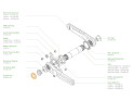 HOPE Sicherung für EVO Crankset smoke