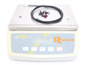 SRAM Brake Hose 200 cm black Banjo silver