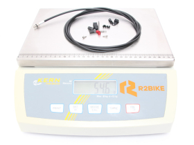 SRAM Brake Hose 200 cm black Threaded Inline Crimp