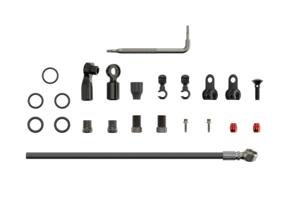 SRAM Brake Hose 200 cm black Beveled Banjo