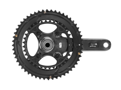 パーツ Campagnolo Record 170mm BCD135 P45QF Vintage Ofmega Bianchi Campagnolo Era Crankset 170mm 52/42T
