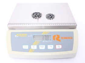 HOPE Derailleur Roller Set Jockey Wheels 12/14 teeth | smoke