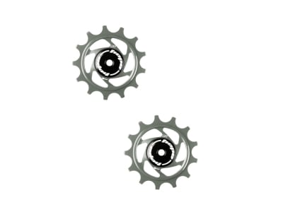 HOPE Schaltwerkröllchen Set Jockey Wheels 13 Zähne für Shimano MTB 12-fach | smoke