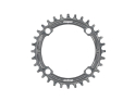 HOPE Chainring R22 LK 104 | 4 Hole Narrow Wide 1-speed | smoke 36 Teeth