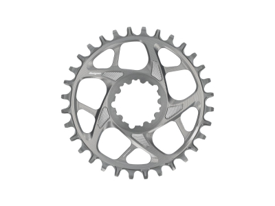 HOPE Kettenblatt Direct Mount Spiderless R22 BOOST Narrow Wide 1-fach für SRAM 3-Loch Kurbeln | smoke 28 Zähne