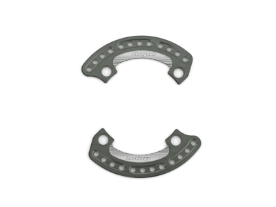 HOPE Bashguard 1/4 Bash Plate LK104 | pair | smoke | 32 Teeth