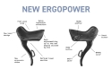 CAMPAGNOLO Shift/Brake Lever Ergopower Super Record 13 | Lever left