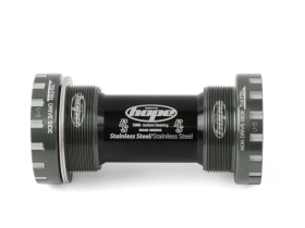 HOPE Bottom Bracket Stainless Road BSA 68/73 mm smoke