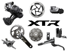 SHIMANO XTR Di2 Super Race Komplettgruppe M9200 | 9 - 45...