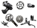 SHIMANO XTR Di2 Super Race Complete Group M9200 | 9 - 45 Teeth | 180 / 160 mm 165 mm 36 Teeth