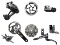 SHIMANO XTR Di2 Race Komplettgruppe M9200 | 10 - 51 Zähne | 180 / 180 mm 165 mm 32 Zähne