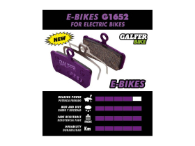 GALFER Disc Brake Pads E-Bike for Hayes Dominion A4 | purple