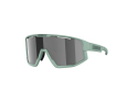 BLIZ Sunglasses Fusion Matte Green | Smoke Mirror Silver