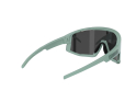 BLIZ Sunglasses Fusion Matte Green | Smoke Mirror Silver