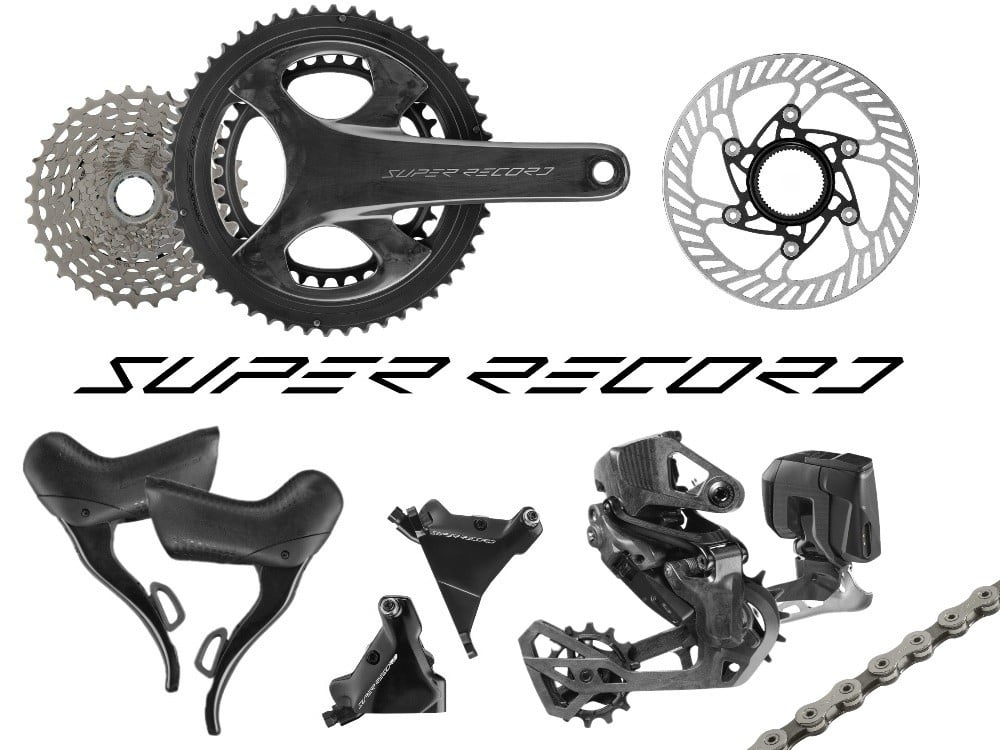 CAMPAGNOLO Groupset 2x13 ROAD Super Record 13 | 170 mm 50/34 teeth 10-