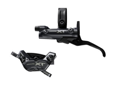 SHIMANO Deore XT Disc Brake 4-Pistons BL-M8200-L + BR-M8220 | Front Wheel