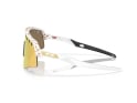 OAKLEY Sunglasses Sutro Lite Sweep MATHIEU VAN DER POEL SIGNATURE SERIES Red/Gold Splatter | Prizm 24k OO9465-3339