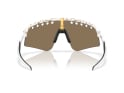 OAKLEY Sunglasses Sutro Lite Sweep MATHIEU VAN DER POEL SIGNATURE SERIES Red/Gold Splatter | Prizm 24k OO9465-3339