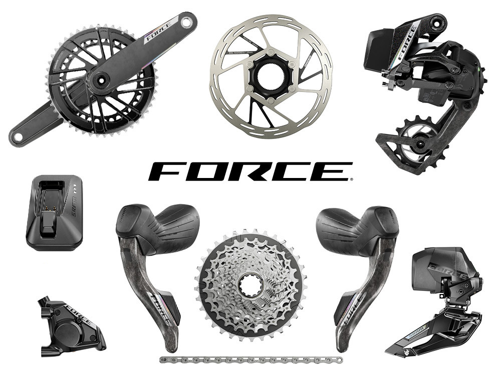 SRAM Force AXS HRD E1 Road Groupset 2x12 | 48-35 Teeth 172,5 mm 10 - 3