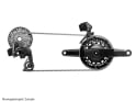 SRAM Force AXS HRD E1 Road Groupset 2x12 | AXS Powermeter Crankset | 46-33 Teeth 172,5 mm 10 - 36 Teeth without Disc Brake Rotors without Bottom Bracket
