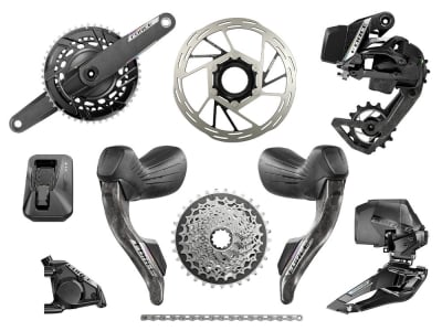 SRAM Force AXS HRD E1 Road Groupset 2x12 | AXS Powermeter Crankset | 4