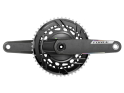 SRAM Force AXS HRD E1 Road Groupset 2x12 | AXS Powermeter Crankset | 48-35 Teeth 160 mm 10 - 33 Teeth without Disc Brake Rotors SRAM DUB | PressFit PF41 BB86 Road