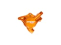 HOPE Bremssattel RX2 Flat Mount FM Std für Shimano / Campagnolo | Mineralöl | orange