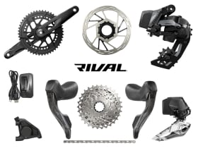 SRAM Rival AXS HRD E1 Road Group 2x12 | 48-35 Teeth