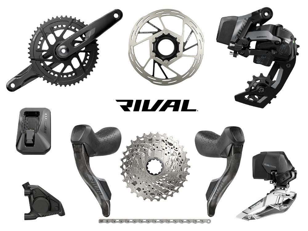Sram Rival Sram 160mm Centerlock Rotor SRAM CenterLine X 2-Piece