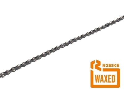 R2BIKE pre-waxed CONNEX Chain 12SB incl. Chain Lock | 12-speed | 126 links | black