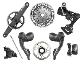 SRAM Force XPLR AXS Wide HRD E1 Gravel Gruppe 1x13 | AXS...