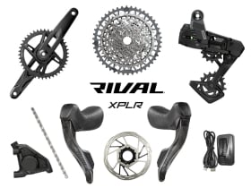 SRAM Rival DUB Wide AXS Powermeter Upgrade E1 | left Crankarm